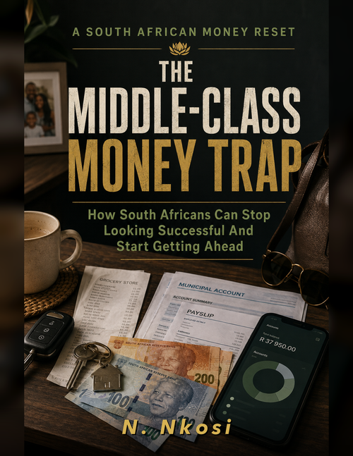 The Middle-Class Money Trap cover by N. Nkosi